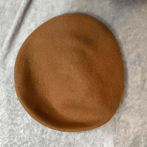 Dockers Men's Tan and Brown Hat 100%‎ Wool Large/XLarge